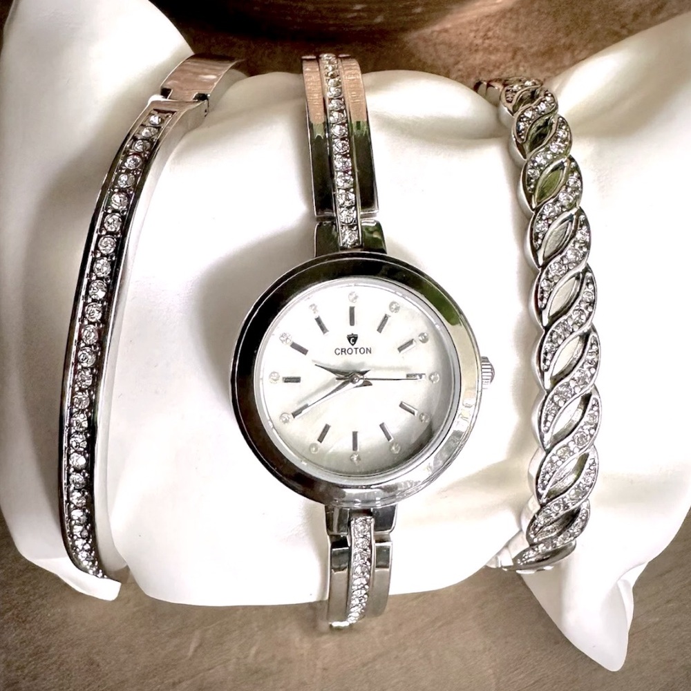 $300Croton Watch & Bracelet Set from zales